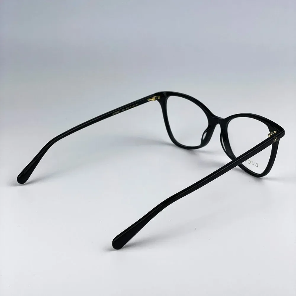 Gucci GG1360O 001 Eyeglasses Black Square Women